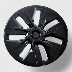 Trim Illusion - Trim Illusion WC108-19BLK 19" Wheel Covers Black for 20-24 Tesla Model Y - Image 2