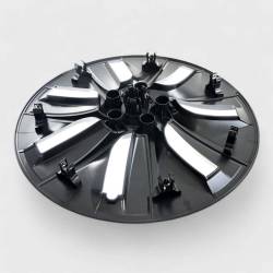 Trim Illusion - Trim Illusion WC108-19BLK 19" Wheel Covers Black for 20-24 Tesla Model Y - Image 4