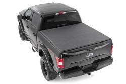 Rough Country Suspension Systems - Rough Country 41521550A Soft Tri-Fold Tonneau Cover 21-25 Ford F150 5.5' - Image 2