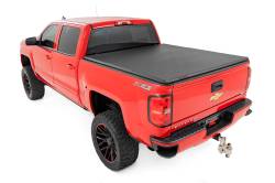 Rough Country Suspension Systems - Rough Country 41214550A Soft TriFold Tonneau Cover 14-18 Silverado/Sierra 5'9" - Image 1