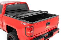 Rough Country Suspension Systems - Rough Country 41214550A Soft TriFold Tonneau Cover 14-18 Silverado/Sierra 5'9" - Image 2