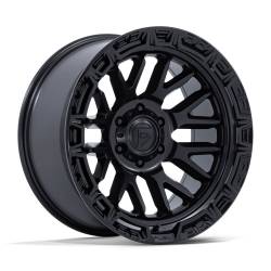 Fuel 1PC - Fuel Off RoadFC890 RAIL 17x9 5x5.0 -12mm Matte Black/Black FC890MB17905012N - Image 1