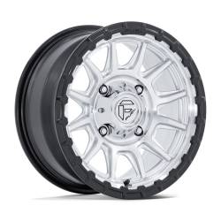 Fuel UTV - Fuel UTV FV866 PISTON UTV 15x7 4x110 10mm Matte Black/Black FV866MB15704B10 - Image 1
