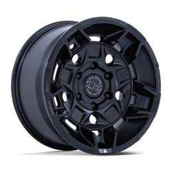 Black Rhino Hard Alloys - Black Rhino Hard Alloys BR028 GUARD 17x8.5 5x4.5 35mm Black BR028MX17851235 - Image 1