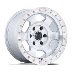 Black Rhino Hard Alloys - Black Rhino BR029 TROOPER 17x8.5 6x5.5 -10mm Silver BR029SD17856810N - Image 1