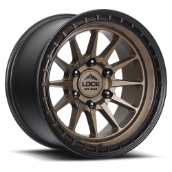Lock Off-Road - Lock Off-Road BAJA-7854MR LC05 Baja 17x8 5x4.5 40mm Matte Bronze/Black - Image 1