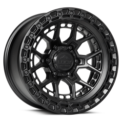 Lock Off-Road - Lock Off-Road COMMANDO-7957MB LC12 Commando 17x9 5x5.0 0mm Matte Black/Black - Image 1