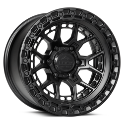 Lock Off-Road - Lock Off-Road COMMANDO-7957MB12N Commando 17x9 5x5.0 -12mm Matte Black/Black - Image 1