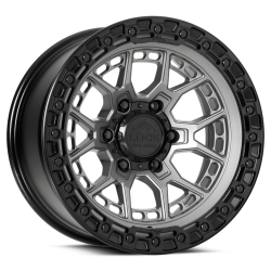 Lock Off-Road - Lock Off-Road COMMANDO-7963MGMBR LC12 Commando 17x9 6x135 0mm Matte Gray/Black - Image 1