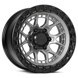 Lock Off-Road - Lock Off-Road COMMANDO-7963MGMBR12N Commando 17X9 6x135 -12mm Gray/Black - Image 1