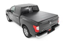 Rough Country Suspension Systems - Rough Country 41816555A Soft Tri-Fold Tonneau Cover for 14-25 Nissan Titan 5.7' - Image 3