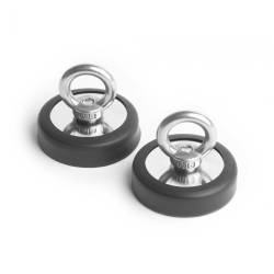 Moon Fab - Moon Fab HG-ANC-MAGKT-SV MoonShade Magnetic Anchor Truck/Van Awning Silver Pair - Image 1