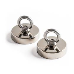Moon Fab - Moon Fab HG-ANC-MAGKT-SV MoonShade Magnetic Anchor Truck/Van Awning Silver Pair - Image 2
