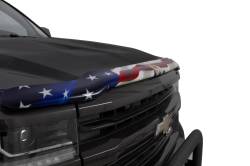 Husky Liners - Husky Liners 2818083 Eagle American Flag Bug Shield Hood Protector - Image 1