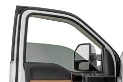 Rough Country Suspension Systems - Rough Country Smoke Rain Guard Window Deflectors F150/Super Duty 931524 - Image 2
