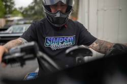 Simpson Safety - Simpson Safety MCUNK1252X Logo Black T-Shirt 2XL - Image 2