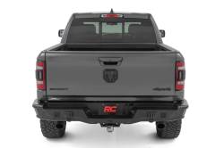 Rough Country Suspension Systems - Rough Country 51215 Tubular Black Rear Bumper for 19-24 RAM 1500 - Image 3