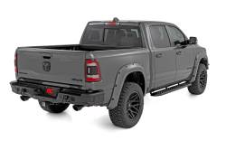 Rough Country Suspension Systems - Rough Country 51215 Tubular Black Rear Bumper for 19-24 RAM 1500 - Image 2