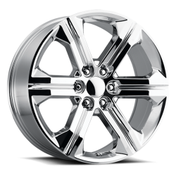 Voxx - Voxx Denali 3 22x9 6x5.5 24mm Chrome DN3 229-6139-24 C - Image 1