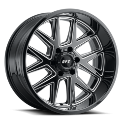 Voxx - Voxx TM6 210-6139N24 GBM G-FX TM6 20x10 6x5.5 -24mm Gloss Black/Milled - Image 1