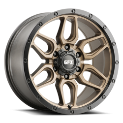 Voxx - Voxx G-FX TR18 17x8.5 5x5.0 -6mm Bronze/Black T18 785-5127N6 BRB - Image 1
