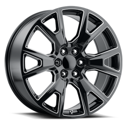Voxx - Voxx SEZ 229-6139-31 GBM SEZ 22x9 6x5.5 31mm Gloss Black/Milled - Image 1