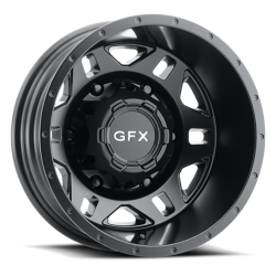 Voxx - Voxx G-FX MV2 16x6 6x205 -130mm Matte Black MV2 660-6205N130 MB - Image 1