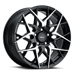 Voxx - Voxx PAS 775-5002-40 GBMF Paso 17x7.5 5x110/115 40mm Gloss Black/Machined - Image 1