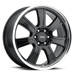 Voxx - Voxx Turin 18x8.5 6x5.5/120 39mm Gloss Black/Machined TUR 885-6004-39 GBL - Image 1