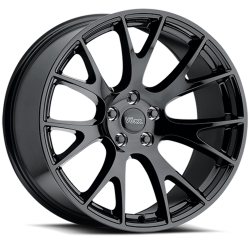 Voxx - Voxx CAT 290-5127-22 GB Hellcat Truck 20x9 5x5.0 22mm Gloss Black - Image 1