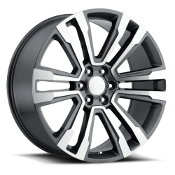 Voxx - Voxx Denali 22x9 6x5.5 31mm Gunmetal/Machined DN2 229-6139-31 GMF - Image 1