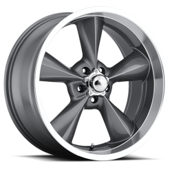 Voxx - Voxx B/G Rod Works Old School 17x9.5 5x4.75 6mm Gunmetal OS 795-5475-06 GML - Image 1