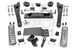 Rough Country Suspension Systems - Rough Country 38570 5" V2 Suspension Lift Kit for 25-26 RAM 2500 4WD Diesel - Image 1