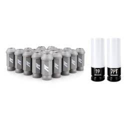 Mishimoto - Mishimoto MMLG-M14-20LSL Mishimoto Steel Locking Lug Nuts M14x1.5 20Pc Silv Set - Image 1