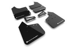 Rally Armor - Rally Armor MF141-BLK-WH Black Mud Flap/White Logo - Image 1