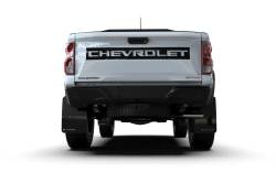 Rally Armor - Rally Armor MF141-BLK-WH Black Mud Flap/White Logo - Image 2