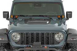 Rough Country Suspension Systems - Rough Country HS60010 Cowl Hood Scoop Matte Black for 18-26 Jeep JL/JT 4WD - Image 2