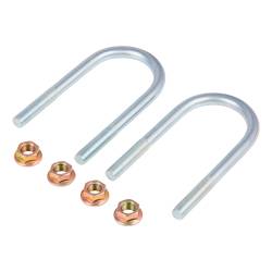 CURT - CURT 2024117446 Trailer Axle U-Bolt Kit 3500-lb Axles 2-3/8" Axle Tube 1/2"-20 - Image 1