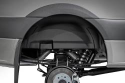 Rough Country Suspension Systems - Rough Country 4302 Front Inner Fender Liners Black for 19-26 Sprinter SRW - Image 1