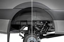 Rough Country Suspension Systems - Rough Country 4302 Front Inner Fender Liners Black for 19-26 Sprinter SRW - Image 2