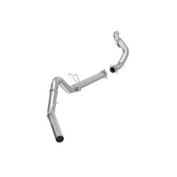 MBRP Exhaust - MBRP S6286PLM AL 4" Filter Back Single Exit w/o Mullfer for 15-16 F250/350/450 - Image 1