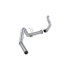 MBRP Exhaust - MBRP S6284PLM AL 4" Filter Back Single Exit w/o Muffler for 15-16 F250/350/450 - Image 1