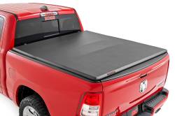 Rough Country Suspension Systems - Rough Country 41307550A Soft Tri-Fold Tonneau Cover for 19-26 RAM 1500 5.7' - Image 1