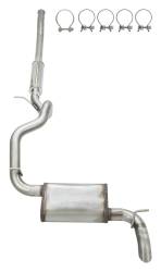 Pypes Performance Exhaust - Pypes SJJ25SQ High Ground Clearance Cat-Back for 18-24 Jeep Wrangler JL - Image 1