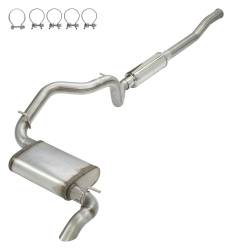 Pypes Performance Exhaust - Pypes SJJ25SQ High Ground Clearance Cat-Back for 18-24 Jeep Wrangler JL - Image 2