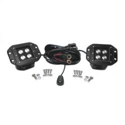 Southern Truck - Southern Truck 79915K Black Series 3" Cube Flush Mount LED Lights w/Harness Pair - Image 1