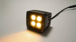 Southern Truck - Southern Truck 77916K Black Series 2" Square Cube LED Light Harness White/Amber - Image 2