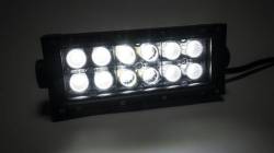 Southern Truck - Southern Truck 77075 Chrome Series 6" Straight LED Bar Dual Row Amber/White - Image 2