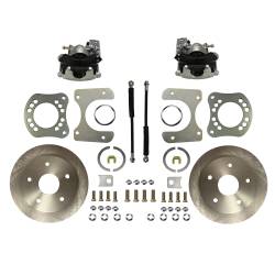 Leed Brakes - Leed Brakes RC0019 Rear Disc Brake Kit w/Plain Rotors & Zinc Plated Calipers - Image 1