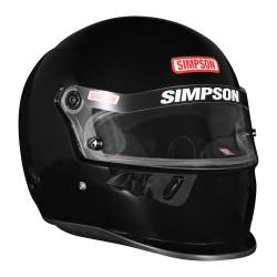 Simpson Safety - Simpson Safety 9950032 Vudo SA2025 Large Racing Helmet Gloss Black - Image 3
